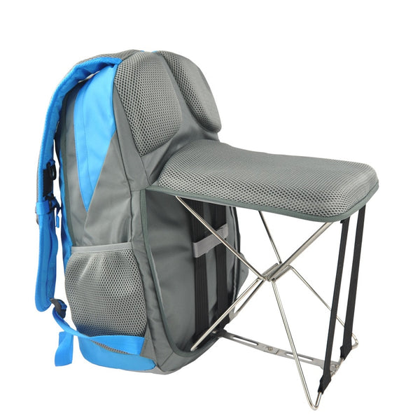 Fishing chair folding outdoor backpack