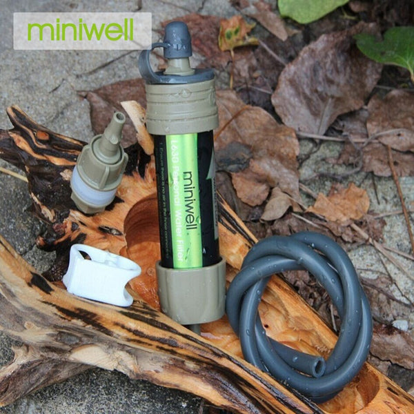 Life straw survival water purifier for outdoor