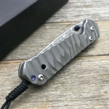 Chris Reeve LDT 21 Damascus Titanium Handle