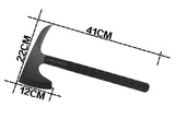 Outdoor Camping Axe Aluminum Handle