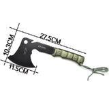 Black Tactical Axe Tomahawk Army Outdoor Hunting Camping