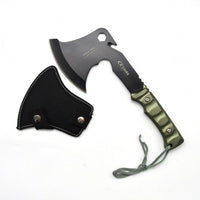 Black Tactical Axe Tomahawk Army Outdoor Hunting Camping