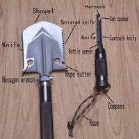 Mini Shovels Multifunctional Military Folding Shovel Outdoor