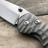 Chris Reeve LDT D2 Blade Steel Titanium Plating Handle