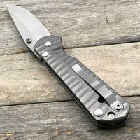 Chris Reeve LDT D2 Blade Steel Titanium Plating Handle