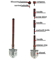 Shovel Portable Multifunctional Foldable