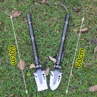 Shovel Aluminum Alloy Handle Outdoor Shovels Multifunctional V Head