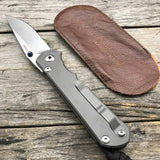 Chris Reeve Sebenza 25 Titanium Handle