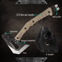 Tactical Axe and Folding Knife Set