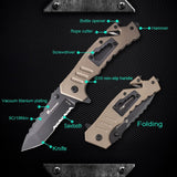 Tactical Axe and Folding Knife Set