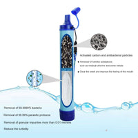 Life Straw Water Purifier Camping Hiking Emergency Life Survival Portable Purifier Water Filter