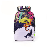 Backpack School Colorful Graffiti A06