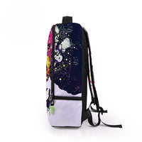 Backpack School Colorful Graffiti A06