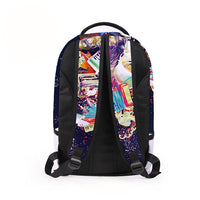 Backpack School Colorful Graffiti A06