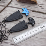 Mini Hanging Knife Necklace Pocket 2 Colour