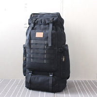 Backpack 60L Large Military Bag Canvas