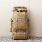 Backpack 60L Large Military Bag Canvas