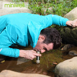 Life straw survival water purifier for outdoor